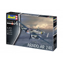 Revell Plastic ModelKit letadlo 03798 - Arado AR-240 (1:72)