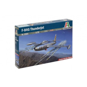 Italeri Model Kit letadlo 1321 - F/84G THUNDERJET(1:72)