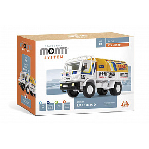 SEVA Stavebnice Monti System MS 07 Dakar Liaz 1:48 v krabici 22x15x6cm