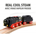 Brio Weihnachtszug-Set mit batteriebetriebener Dampflokomotive