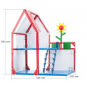 MERKUR - Stavebnice Merkur - Domeček pro panenky, 34x39x25 cm