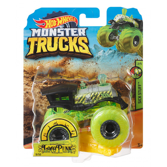 Hot Wheels Monster Trucks kaskadérské kousky asst