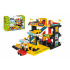 WADER Garage Service 3 Etagen + 2 Autos aus Kunststoff in Schachtel 59x39x15cm Wader
