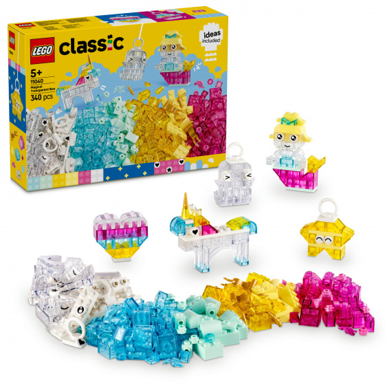LEGO Classic 11040 Magische transparente Box