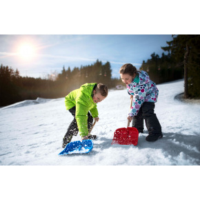 Mac Toys Dětská lopata na sníh, červená