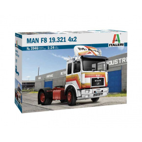 Italeri Model Kit truck 3946 - MAN F8 19.321 4x2 (1:24)