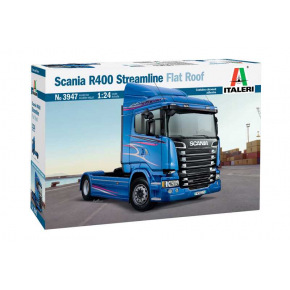Italeri Zestaw modelarski ciężarówka 3947 - SCANIA R400 STREAMLINE Płaski dach (1:24)