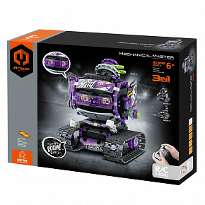 iM.Master Stavebnice iM.MASTER robot RC 3v1 2,4GHz 459 dílků na baterie + dobíjecí pack v krabici 35x27x7cm
