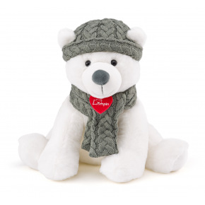 Lumpin Medveď ľadový Nival, 27 cm Lumpin Medveď ľadový Nival, 27 cm
