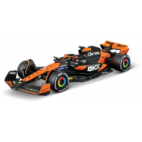 Bburago - RACE Formule F1 v dekorativním boxu, McLaren MCL38 (2024), #81 Oscar Piastri, 1:43