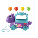 Fisher Price HRAJÍCÍ DINO S VYSKAKUJÍCÍMI MÍČKY