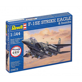 Revell Starter Kit letadlo 73972 - F-15E Strike Eagle & bombs (1:144)