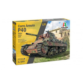 Italeri Model Kit tank PRM edice 6599 - CARRO ARMATO P 40 (1:35)