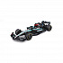 Bburago - RACE F1 v dekoratívnom boxe, Mercedes-AMG Petronas W15 (2024), #63 George Russell, 1:24