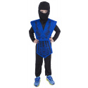 Rappa Kinderkostüm blauer Ninja (S)