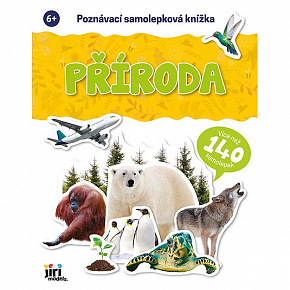 Jiri Models Poznávací samolepková knížka Příroda Jiri Models Poznávací samolepková knížka Příroda