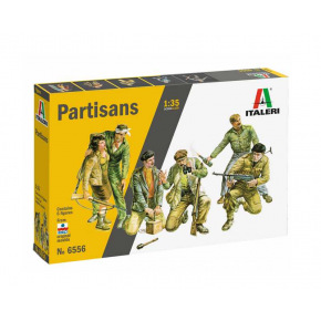 Italeri Model Kit figurky 6556 - Partisans (1:35)