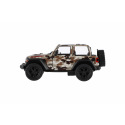 Teddies Auto Kinsmart Jeep Wrangler Camo Edition kov/plast 13cm 3 barvy na zpětné natažení