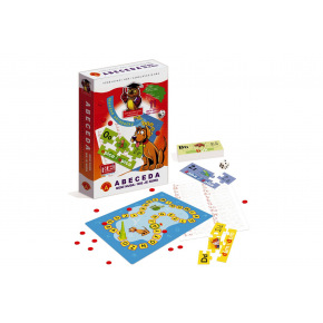 Abeceda není nuda společenská vzdělávací hra v krabici 19x29x4cm