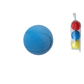 LORI Soft lopta na soft tenis penový priemer 7cm 3ks v sáčku