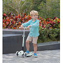 GLOBBER Kolobežka JUNIOR FOLDABLE LIGHTS ECOLOGIC, pistáciová