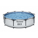 Bestway Basen naziemny okrągły Steel Pro MAX, filtracja kartuszowa, średnica 3,05m, wysokość 76cm