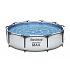 Bestway Nadzemní bazén kulatý Steel Pro MAX, kartušová filtrace, průměr 3,05m, výška 76cm