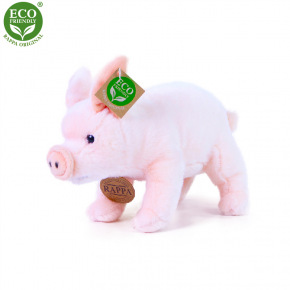 Rappa Pluszowa świnka stojąca 20 cm ECO-FRIENDLY