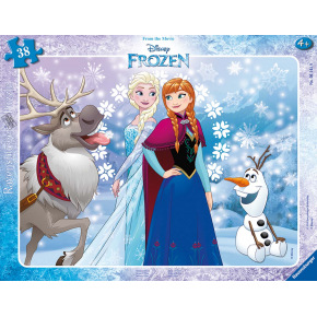 Ravensburger Frozen Ravensburger detské puzzle Disney Frozen Ľadové kráľovstvo 30-48 dielikov