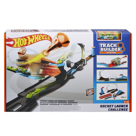Hot Wheels TRACK BUILDER VÝZVA SE SMYČKOU