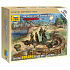 Zvezda Wargames (WWII) figúrky 6170 - British Bofors 40mm Mk-2 AA-Gun (1:72)