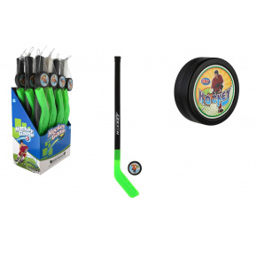 Teddies Hockeyschläger mit Puck aus Kunststoff 74cm 2 Farben Teddies Hockeyschläger mit Puck aus Kunststoff 74cm 2 Farben