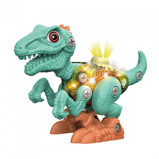 Rappa Dinosaurus šroubovací se zvukem a světlem