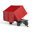 SIKU Farmer - roter vierachsiger Anhänger, 1:32