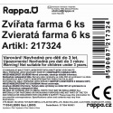 Rappa Zvířata farma 6 ks v krabici