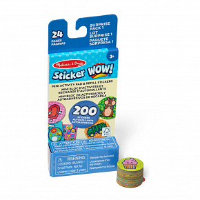 Spin Master MELISSA & DOUG STICKER WOW NÁPLNĚ SAMOLEPEK TUBA PLNÁ PŘEKVAPENÍ