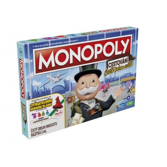 Hasbro MONOPOLY WELTREISE CZ VERSION