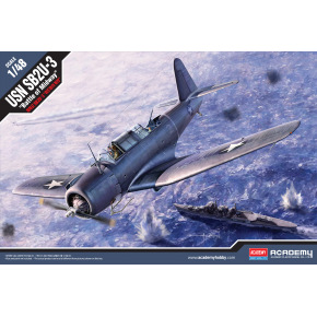 Academy Model Kit letadlo 12324 - SB2U-3 "Battle of Midway" (1:48)
