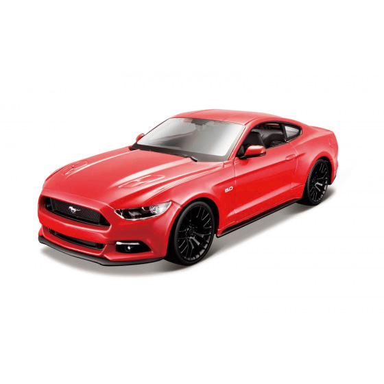 Maisto - 2015 Ford Mustang GT, rot, Fließband, 1:24