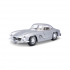 Bburago - Auta HOBBY, Mercedes-Benz 300 SL (1954), stříbrná, 1:24