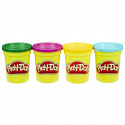 Play-Doh modelína balení 4 tub ASST B5517