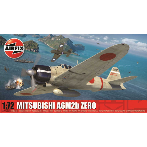 Airfix Classic Kit samolot A01005B - Mitsubishi A6M2b Zero (1:72)