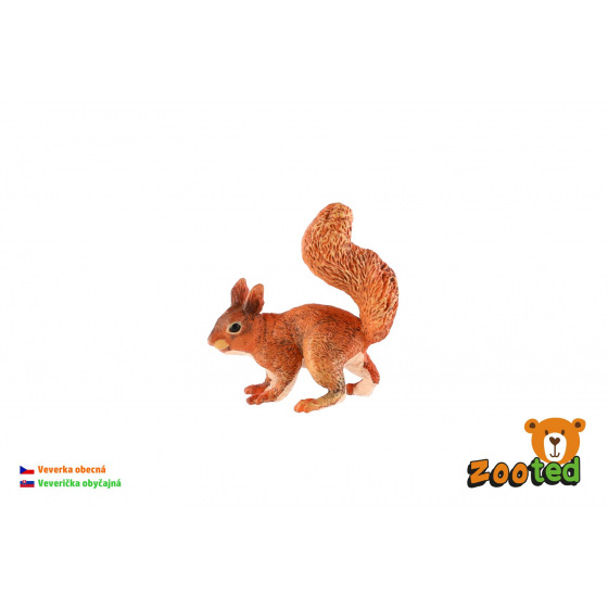 ZOOted Eichhörnchen aus Kunststoff 9cm