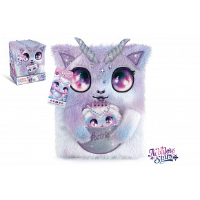 Huňatý deníček Astria Nebulous Stars + malý deníček 21x26cm 6ks v boxu