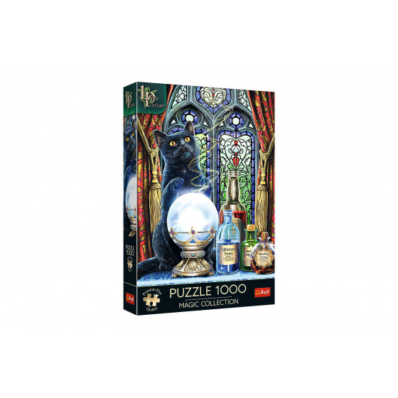 Trefl Puzzle Magic Collection: Čarodějnický učeň 1000 dílků 48x68,3cm v krabici 27x40x6cm