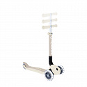 GLOBBER Hulajnoga JUNIOR FOLDABLE LIGHTS ECOLOGIC, kokos