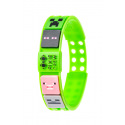 PIXIE CREW MINECRAFT Verstellbares Armband, grün, 4 Multipixel