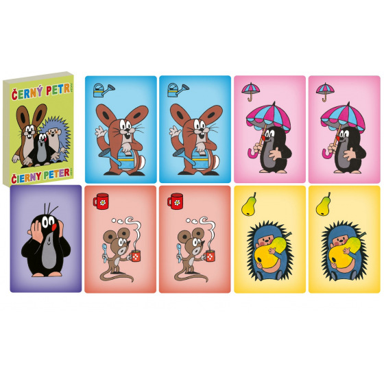 Rappa Karty Czarny Piotruś Kret