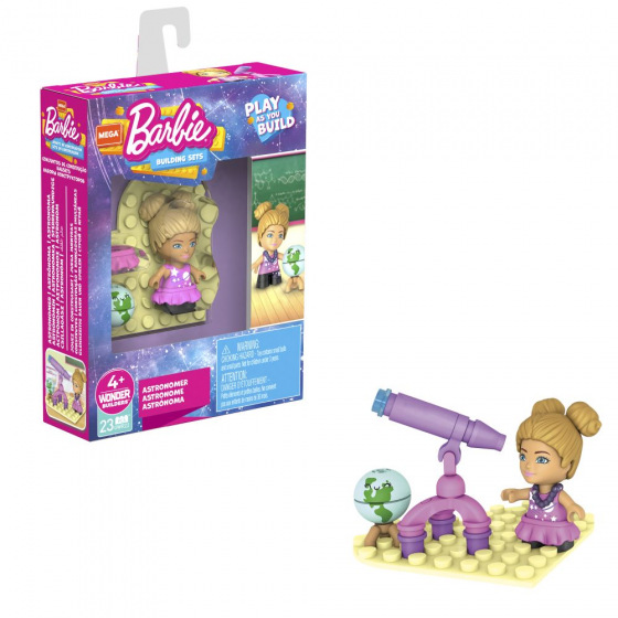 Mattel MEGA CONSTRUX BARBIE MŮŽEŠ BÝT KÝM CHCEŠ ASST
