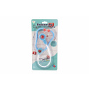 Teddies Stetoskop plast 53cm na batérie so svetlom so zvukom na karte 17x34x3cm